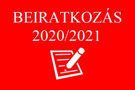 Középiskolai beiratkozás 2020/2021-es tanévre